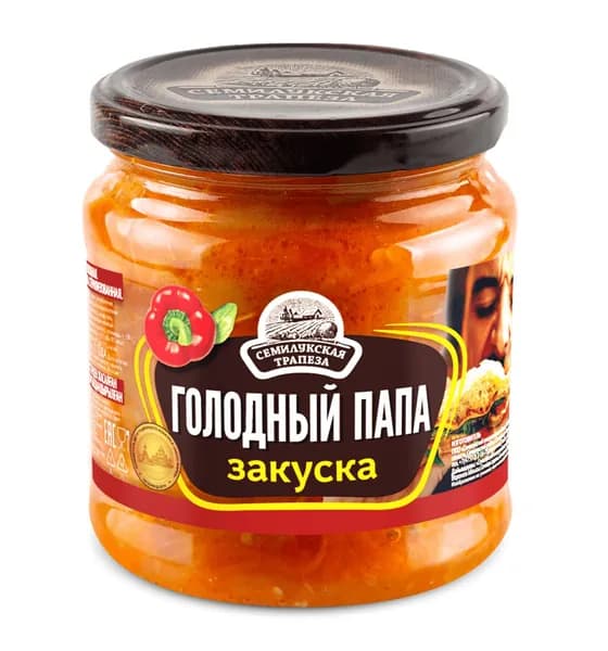 Семилукская Трапеза Закуска Голодный папа, 460 г/