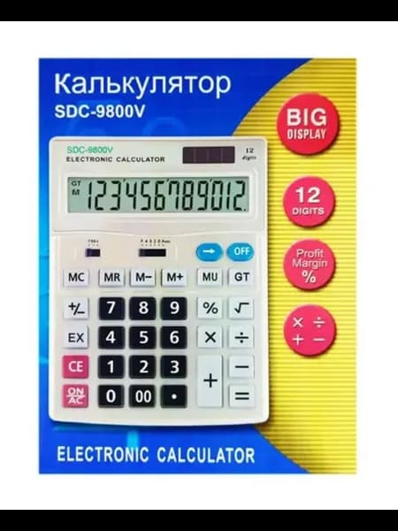 Калькулятор электронный настольный