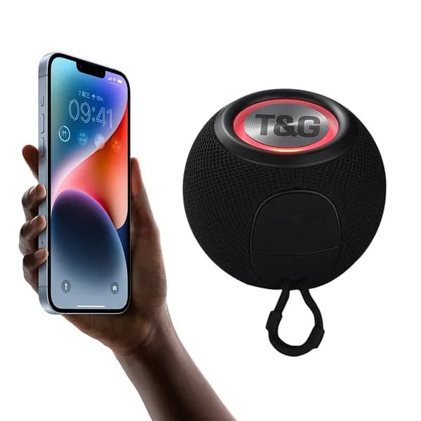 Беспроводная Bluetooth-колонка TG337 с функцией TWS, FM-радио и поддержкой микроSD