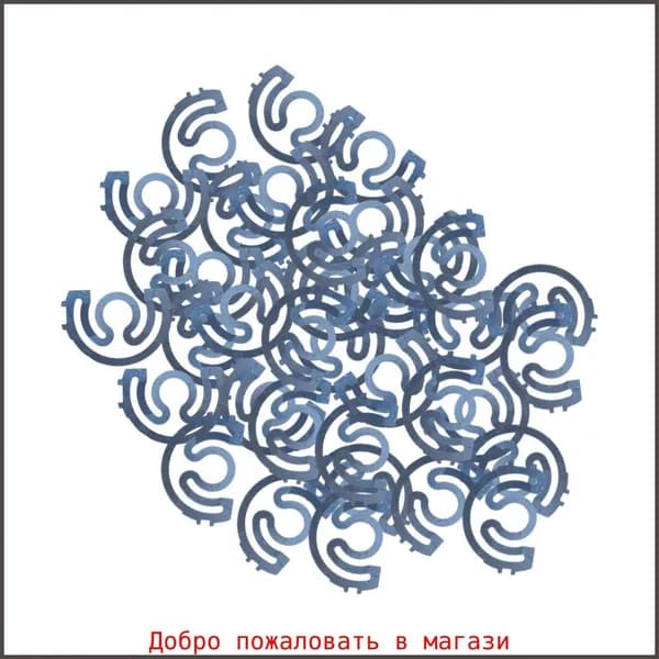 Пружина для шпульного колпачка, 50 шт., для промышленных швейных машин, сталь