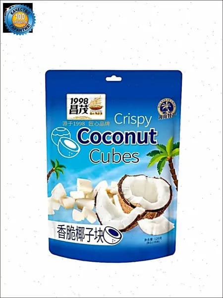 Changmao Hainan specialty жареный кокос хрустящий 120г случайная закуска Санья