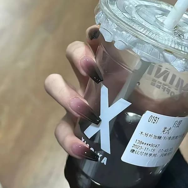 Накладные ногти с клеем, готовые для маникюра, дизайна и моделирования, набор 24 шт