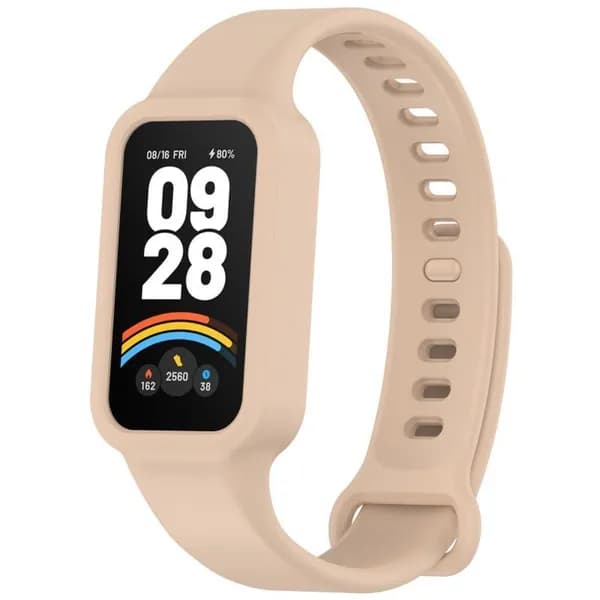 Ремешок для Xiaomi Smart Band 9 Active / Redmi Smart Band 3 сменный силиконовый ремешок чехол 9active