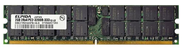 Elpida Оперативная память DDR2, 400 МГц, 1 x (EBE21RD4AGFB-4A-E)