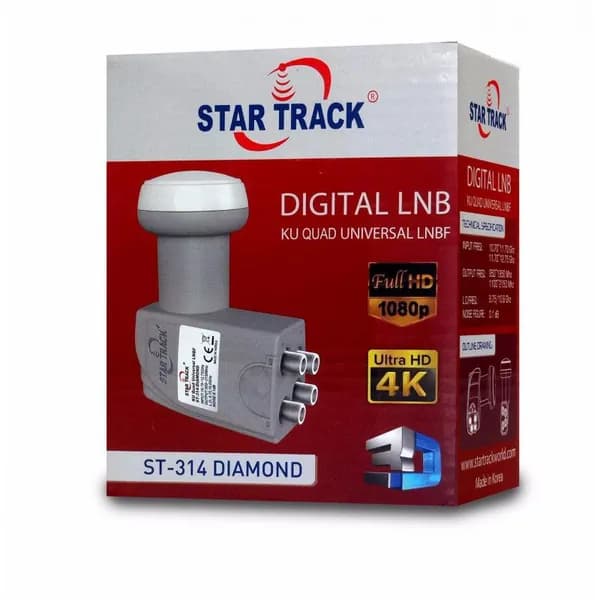 Спутниковый конвертер Star Track ST-314 Diamond (4 выхода)