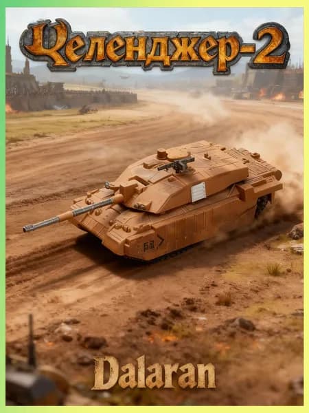 Танк Челенджер-2 (Challenger 2) (Великобритания) 1:72 - Сборная модель без клея и окраски детальная Dalaran