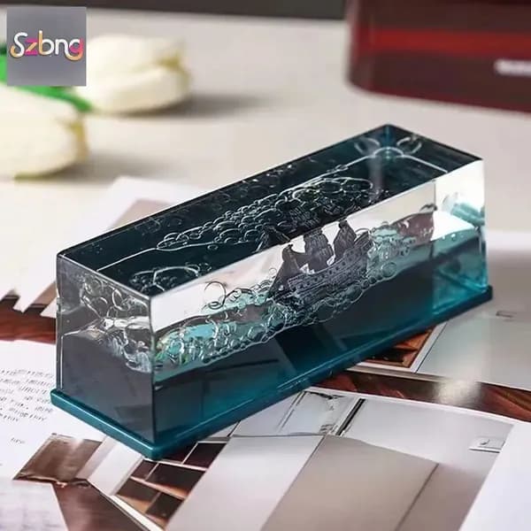 Коллекционная модель корабля,дрейфующая бутылка,Черная жемчужина/Black Pearl,Drift Bottle,украшение для рабочего стола