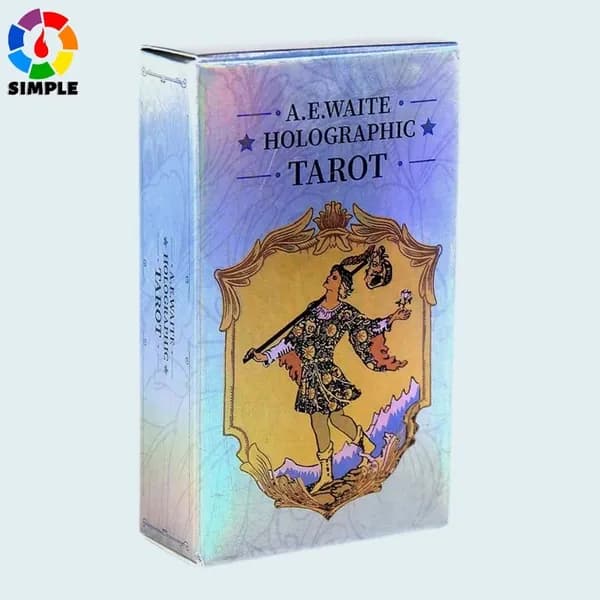 A.E. Waite Holographic Голографическая игра Таро А.Е. Уэйта, состоящая из 78 карт.