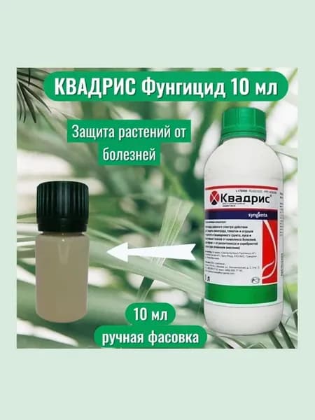 Фунгицид Квадрис, 10 мл (ручная фасовка)