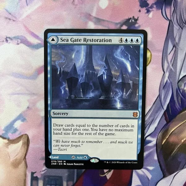 Кастомные прокси-карты высокого качества, MTG PROXY CARDS фойловые карты не, стандартный размерSea Gate Restoration 76