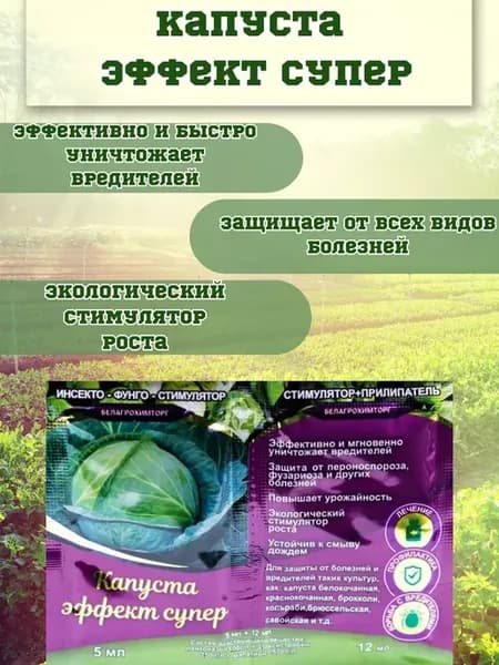 Капуста Эффект Супер 5+12мл
