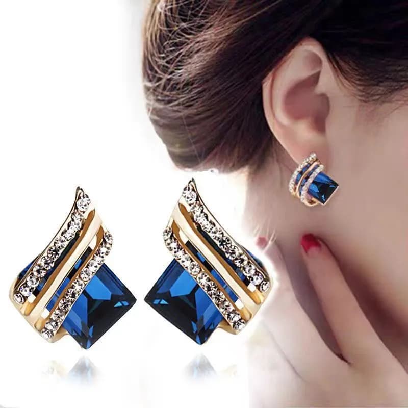 Серьги асимметричные
