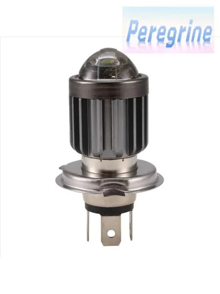 H4 LED-лампа для мотоцикла представляет собой компактную интегрированную фару с двухцветным светом "теплый/холодный", 12 80V, IP68.