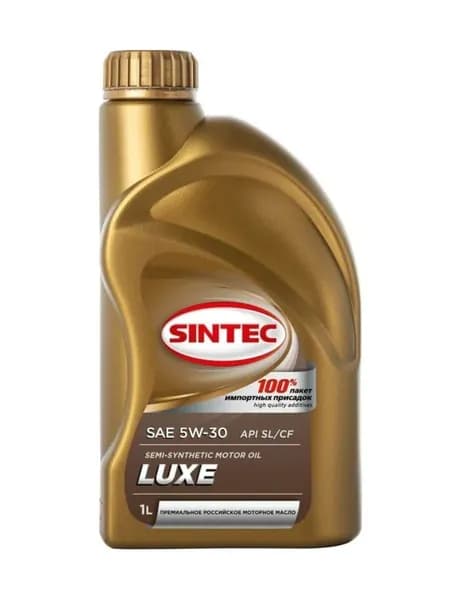 SINTEC 5W-30 Масло моторное, Полусинтетическое, 1 л