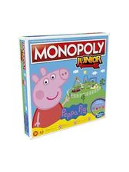 Monopoly Junior Peppa Pig Edition, настольная игра для детей от 5 лет