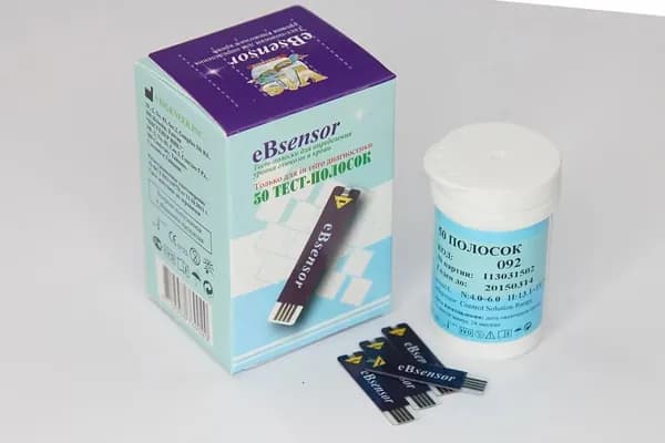 Тест-полоски eBsensor (№50), 50 шт.