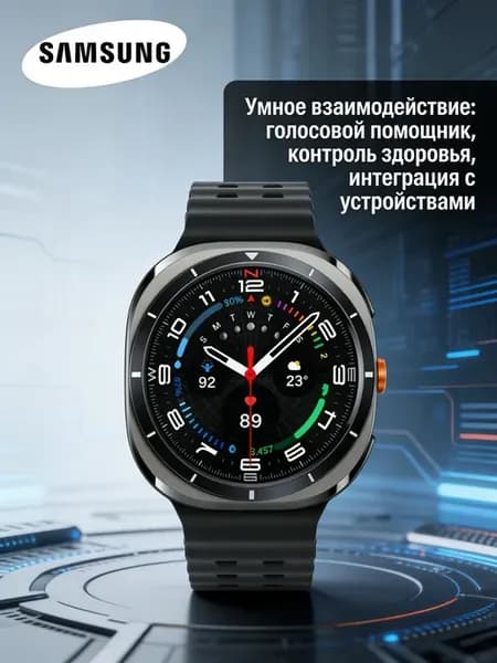 Прочный титан и умные функции Galaxy Watch Ultra