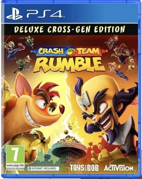Игра Crash Team Rumble. Deluxe Edition (PS4, Английская версия)