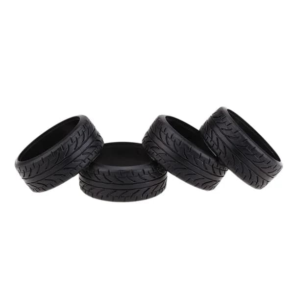 4 шт./компл. 1/10 Grain Drift автомобильные шины пластиковые жесткие шины замена