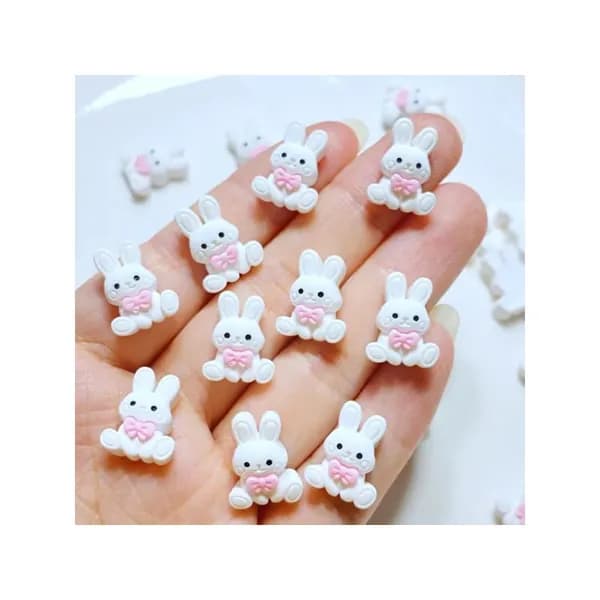 20pcs Красивые кролики украшения