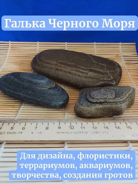 Морская натуральная галька набор для творчества
