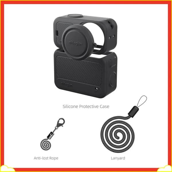 Силиконовый чехол aMagisn для Osmo Nano, точные вырезы, съемная конструкция и защита от потери веревки