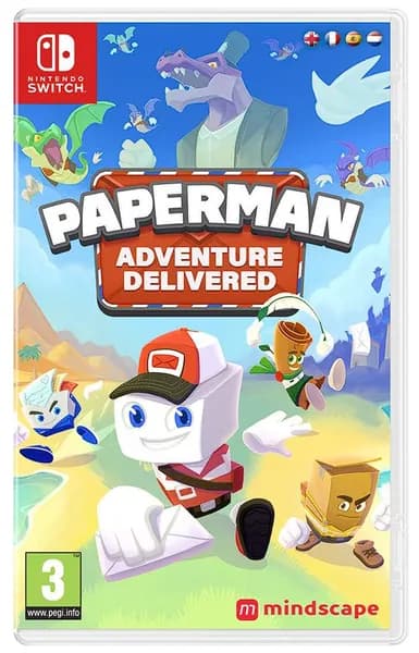 Игра Nintendo Switch Paperman Adventure Delivered (Картридж) (Nintendo Switch, Английская версия)