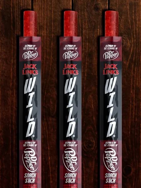 Мясные палочки Jack Link's WILD Dr. Pepper 3 шт. по 28 г США
