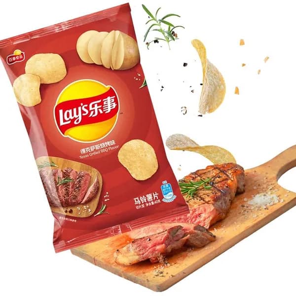 Чипсы Lay's со вкусом техасского барбекю, 40 г
