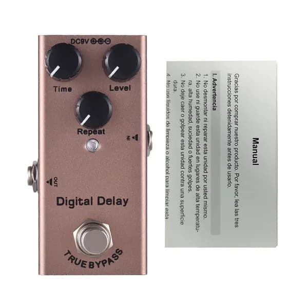Digital Delay электрогитарный эффект-процессор, цифровой дилей, одиночный блок эффект-педали