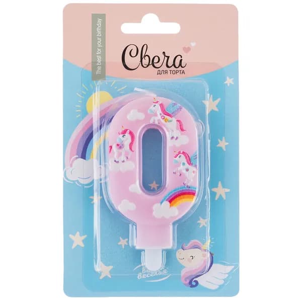Дон Баллон Свечи для торта, 9 см, 1 шт