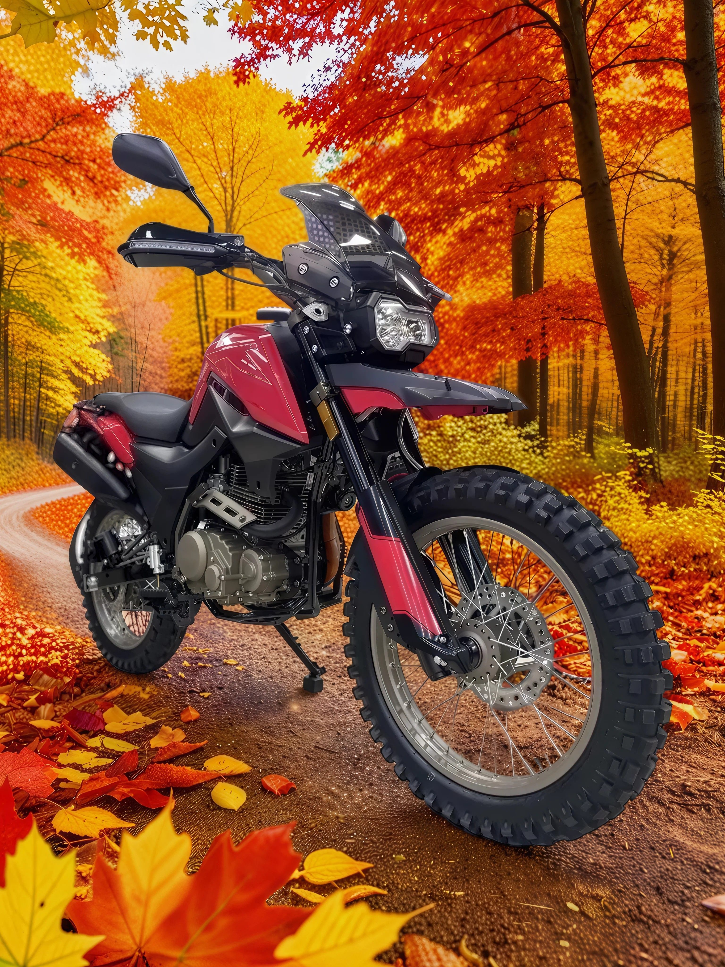 Мотоцикл FIREGUARD 250 TRAIL RED с ПТС