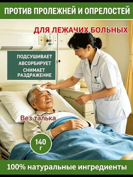 рисыпка для тела от опрелостей 140 гр