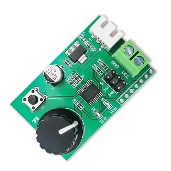 Плата отладки контроллера серводвигателя 2-канальная с LED