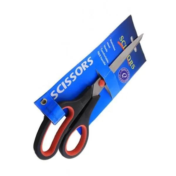 Ножницы Scissors 215мм, черно-красные (776)