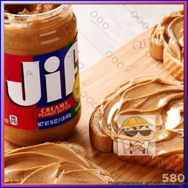 JIF арашисовая паста