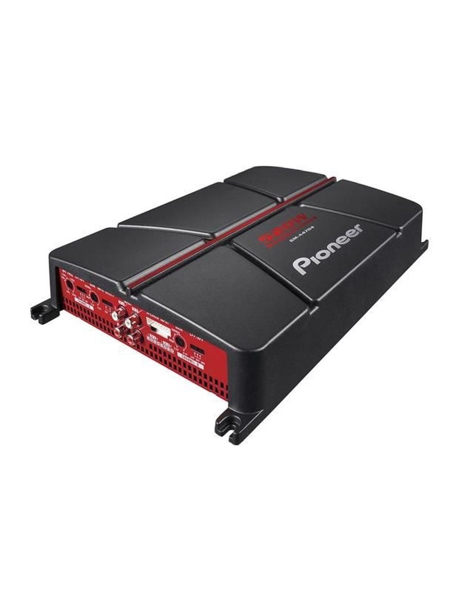 Pioneer Усилитель 4-канальный GM-A4704 4х80Вт 4Ом, 4х130Вт 2Ом, 2х130Вт (мост) 4Ом, 326х215х60мм