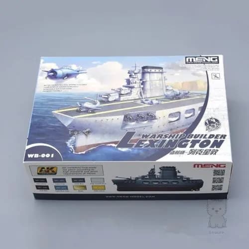 Meng Model WB-001 Производитель кораблей Лексингтон (Q - версия) сборная модель корабля