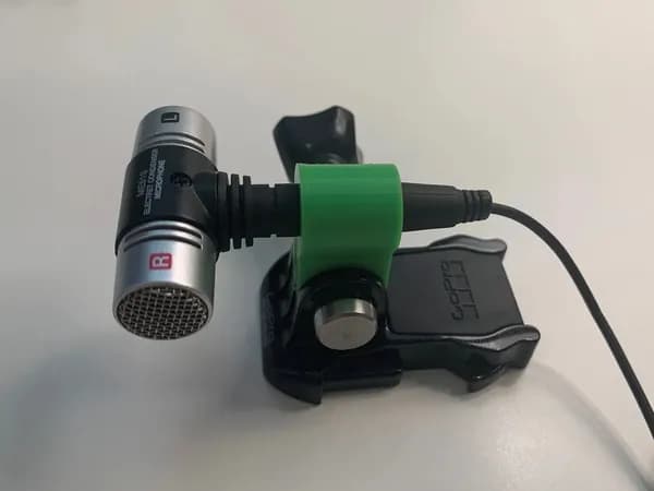 Держатель для микрофона под GO-PRO/Экшн-камеру