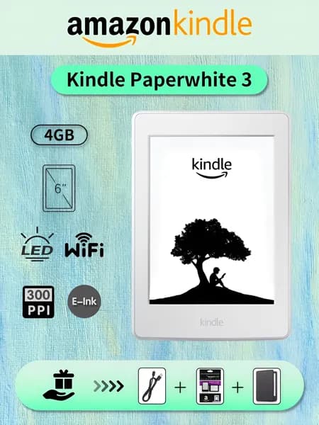 Kindle 6" Электронная книга, белый
