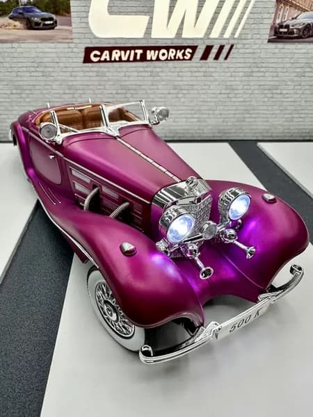 Машинка металлическая Mercedes-Benz 500K