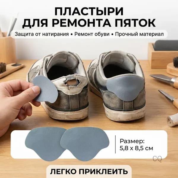 Наклейки противоскользящие на подошву 1 шт