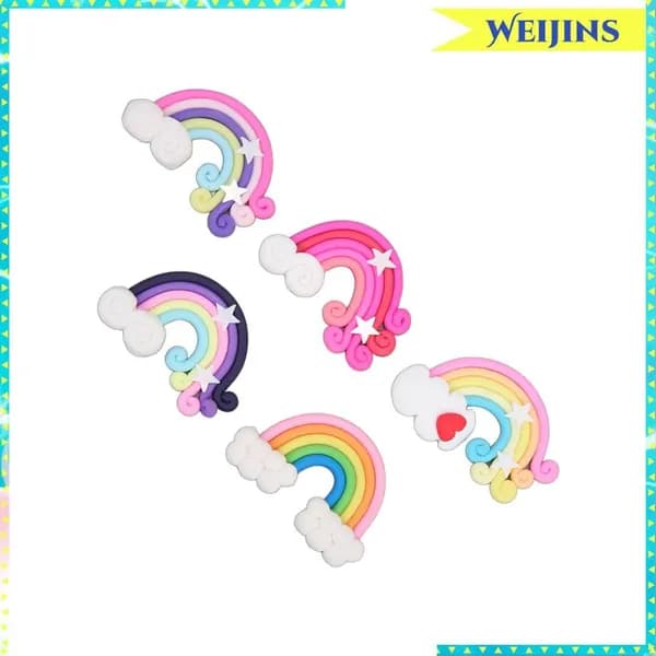 Гарнитура Rainbow Clay Ornament, ручная работа, для детских поделок