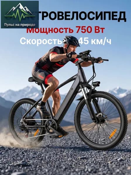 Электровелосипед 2025, 750 Вт