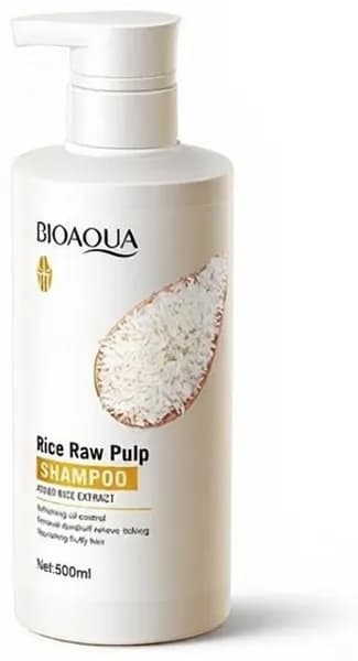 Bioaqua Rice Raw Pulp шампунь 500 мл