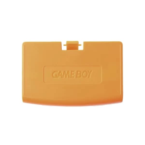 (1шт) Задняя крышка батарейного отсека игровой консоли Nintendo GBA-оранжевый