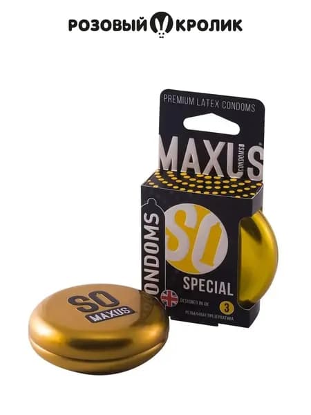 Презервативы MAXUS Special, 3 шт