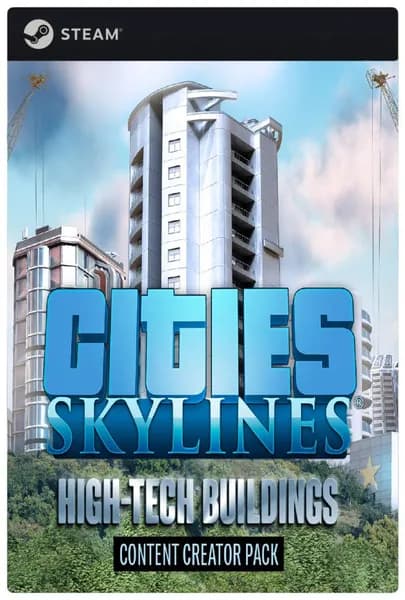 Дополнение Cities: Skylines - Pack High-Tech Buildings (DLC) для PC, Steam, электронный ключ