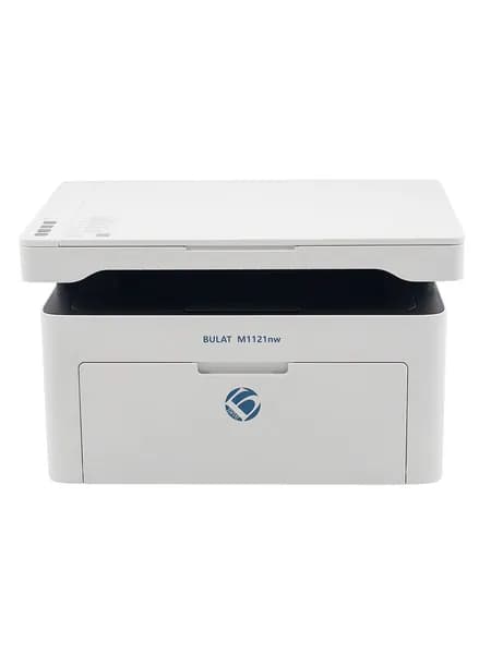 МФУ лазерное BULAT M1121nw, ч/б, 600x600dpi, A4, (XXBT0M1121020 BULAT), белый