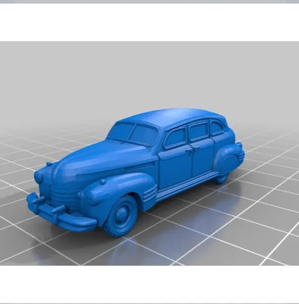 Cadillac 76 Staff Car. Масштабная модель 1:72.